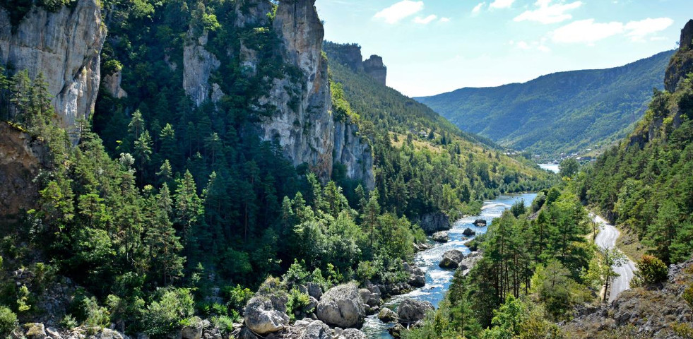 Photo du Pas-de-Soucy, gorges du Tarn, Lozère