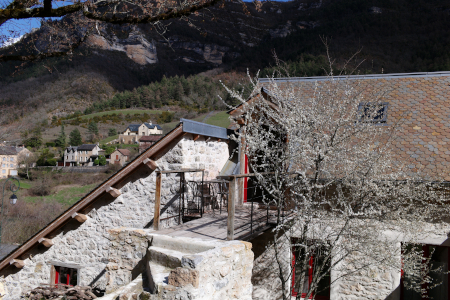 Photo du gîte à louer pour 3 ou 4 personnes dans les gorges du Tarn